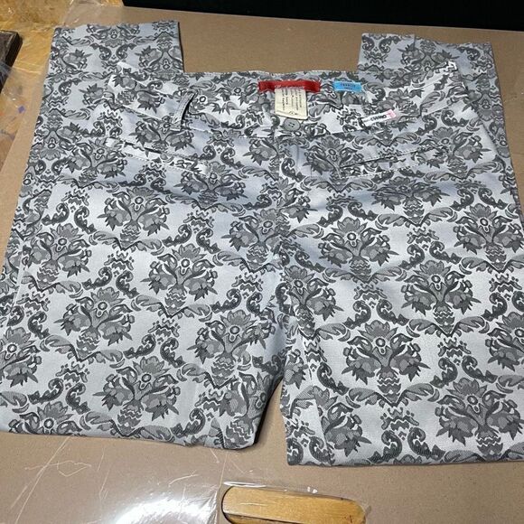 Cartonnier Anthropologie Charlie Brocade ankle pant sz 2 - Picture 5 of 12